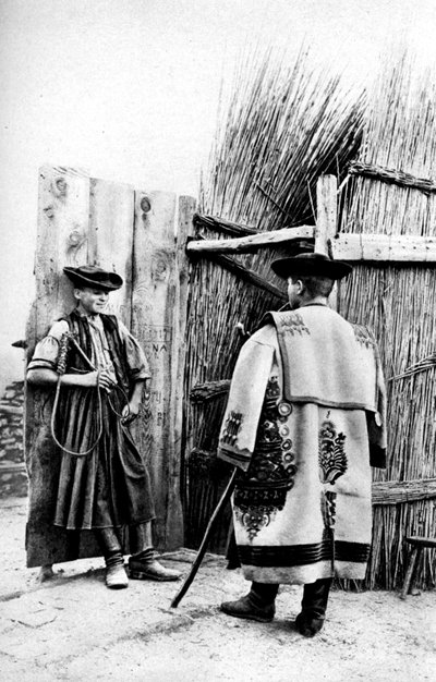 Een Koeherder Koning en Zijn Woonplaats, Hongarije, 1922 door A. W. Cutler