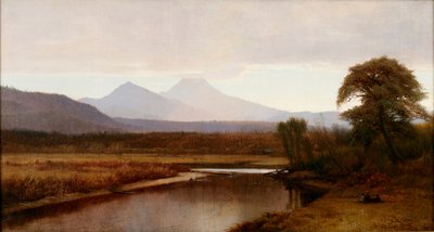 Op de Saco, North Conway door Aaron Draper Shattuck
