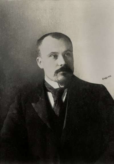 Portret van Raymond Poincarre (foto) door Aaron Gerschel