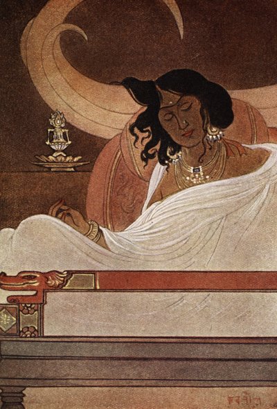 De slagtanden van de Bodhisattva, illustratie uit 