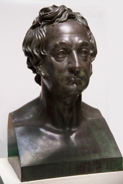 Buste van Vincenzo Monti door Abbondio Sangiorgio