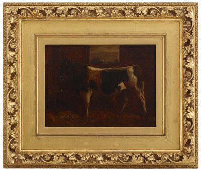 Een prijsstier door Abbott Handerson Thayer