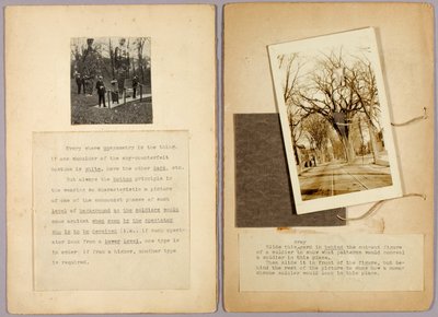Schuif deze grijze kaart..., studiemap voor boek Concealing Coloration in the Animal Kingdom door Abbott Handerson Thayer