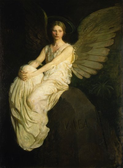 Stevenson Memorial door Abbott Handerson Thayer