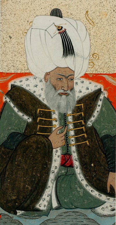 Bayezid II, Sultan van het Ottomaanse Rijk, ca. 1710 door Abdulcelil Levni