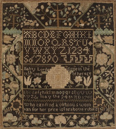 Sampler door Abigail Lord