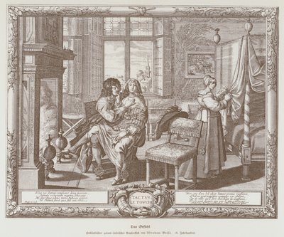 Tactus (de Aanraking) door Abraham (after) Bosse