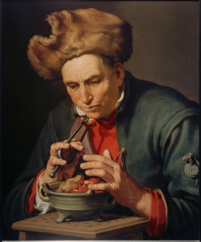 Allegorie van de winter door Abraham Bloemaert