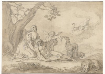 Diana en Endymion door Abraham Bloemaert