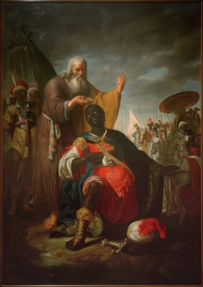 De doop van de kamerling door Abraham Bloemaert