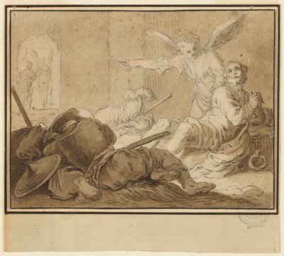 Bevrijding van St. Peter door Abraham Bloemaert