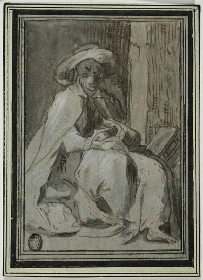 Sint-Jan van Lycopolis door Abraham Bloemaert