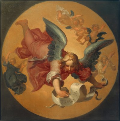 Kerstengel door Abraham Bloemaert