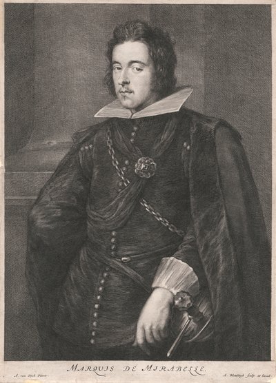 Markies de Mirabelle door Abraham Blooteling
