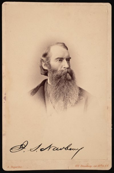 Portret van John Strong Newberry door Abraham Bogardus