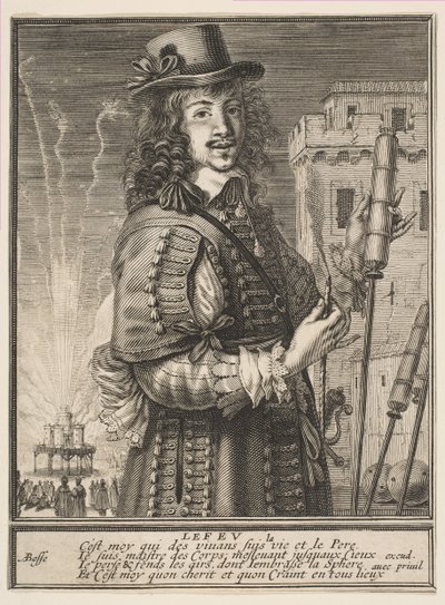 Vuur door Abraham Bosse
