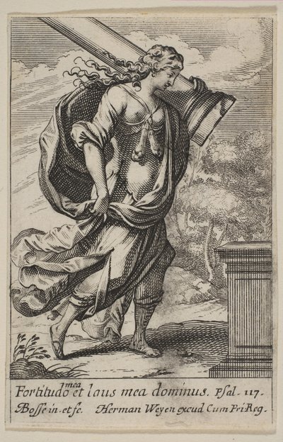 Moed door Abraham Bosse