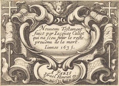 Frontispice voor Callot