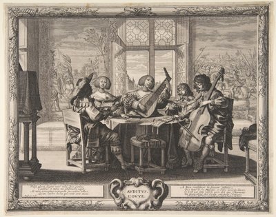 Horen, ca. 1638 door Abraham Bosse