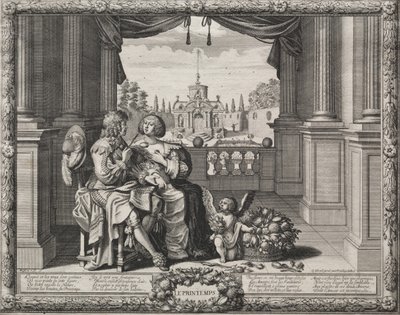 De vier seizoenen door Abraham Bosse
