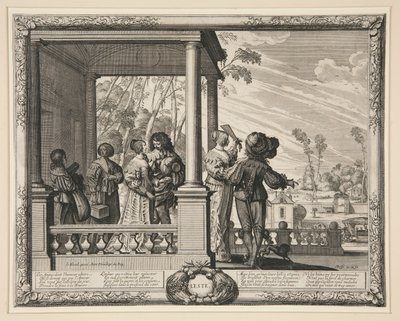 De vier seizoenen: Zomer door Abraham Bosse
