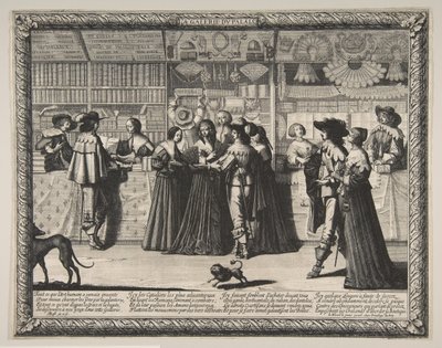 De Galerij van het Paleis van Justitie, ca. 1638 door Abraham Bosse