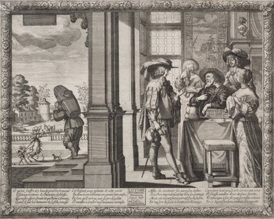 De Verloren Zoon door Abraham Bosse