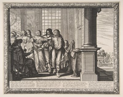 De Verloren Zoon Verandert Kleren door Abraham Bosse