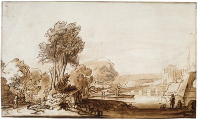 Een deur naar het kasteel, 17e eeuw door Abraham Furnerius