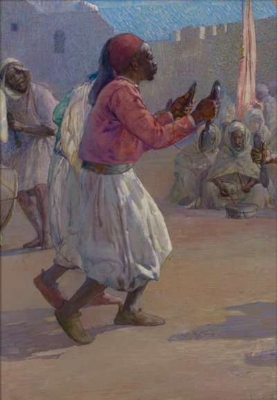 Fragment van La danse black door Abraham Hermanjat