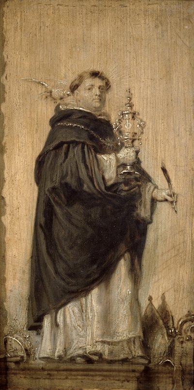 St. Thomas van Aquino, ca. 1640-50 door Abraham Jansz. van Diepenbeeck