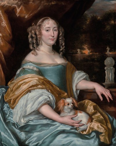 JPortret van Jacquemijna Le Pla door Abraham Lambertsz van den Tempel