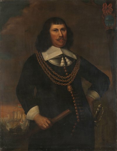 Pieter Florisz, Viceadmiraal van het Noorderkwartier door Abraham Liedts (copy after)