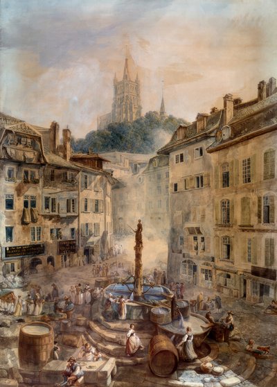 Paludplein door Abraham Louis Rodolphe Ducros