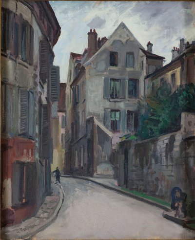 Straat door Abraham Neuman