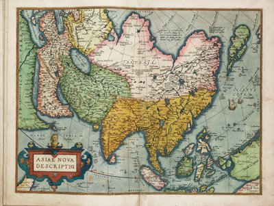 Een nieuwe beschrijving van Azië door Abraham Ortelius