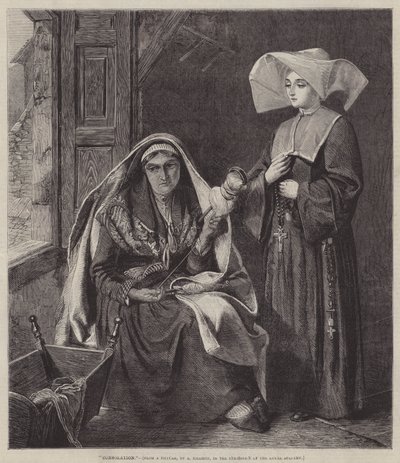 Troost door Abraham Solomon