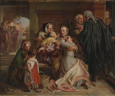 Niet schuldig, 1859 door Abraham Solomon