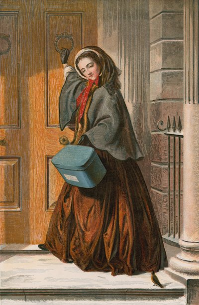 De kerstboodschap door Abraham Solomon