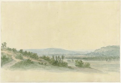 Glooiend landschap door Abraham Teerlink