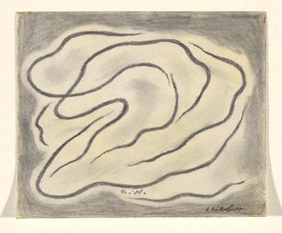 Ritmische Lijnen: Abstractie door Abraham Walkowitz