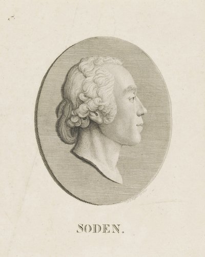 Friedrich Julius Heinrich Graaf von Soden auf Sassanfahrt 1754-1831, 1800 door Abraham Wolfgang Küffner