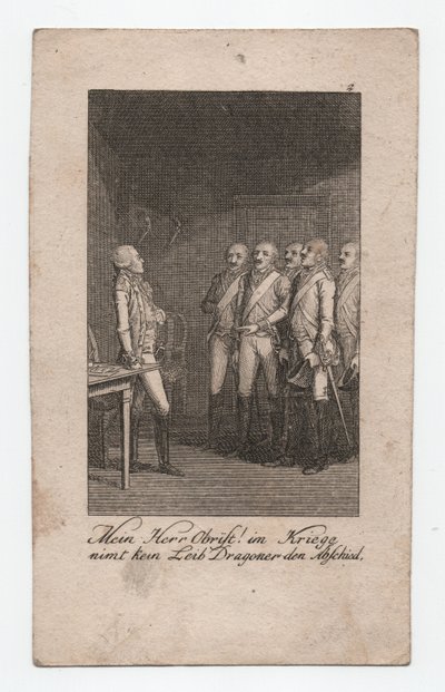 Mijnheer Obrist!, ca. 1795 door Abraham Wolfgang Küffner