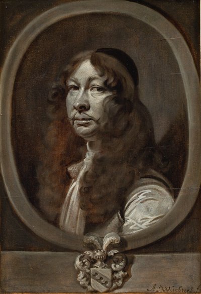 Heinrich von Delwig, Zweedse kolonel door Abraham Wuchters