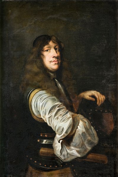 Portret van Landgraaf Frederik II van Hessen-Homburg 1633-1708, Tussen 1650 en 1670 door Abraham Wuchters