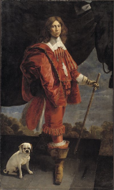 Ulrik Christian Gyldenløve (1630-1658), zoon van Christian IV en Vibeke Kruse door Abraham Wuchters
