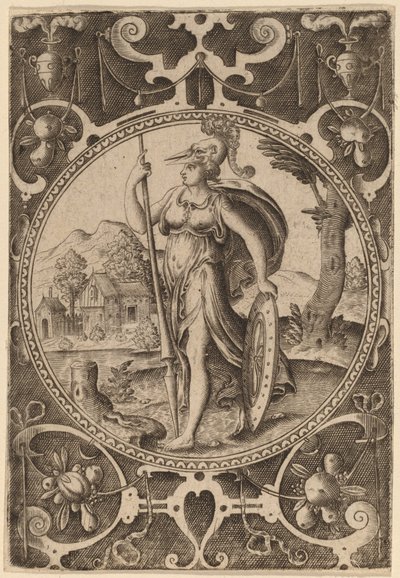 Minerva door Abraham de Bruyn
