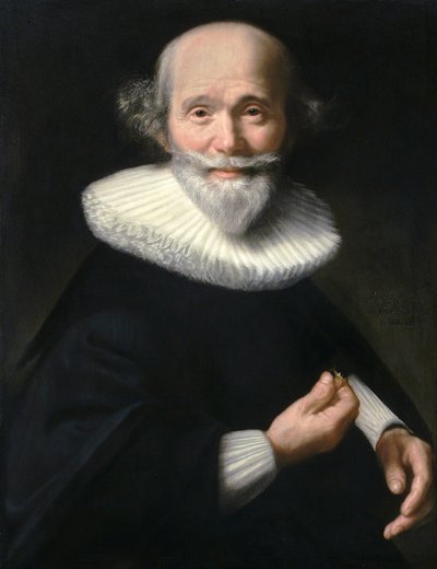 Abraham de Vries, Portret van een man, 1629, olie op paneel, 65,3 x 50,4 cm, Parijs, Petit Palais, Musée des Beaux-Arts de la Ville de Paris door Abraham de Vries