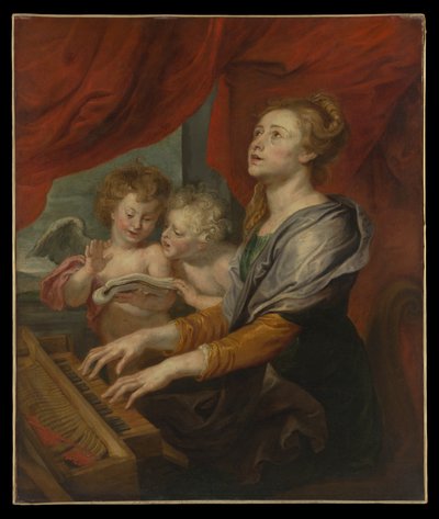 Sint-Cecilia door Abraham van Diepenbeeck