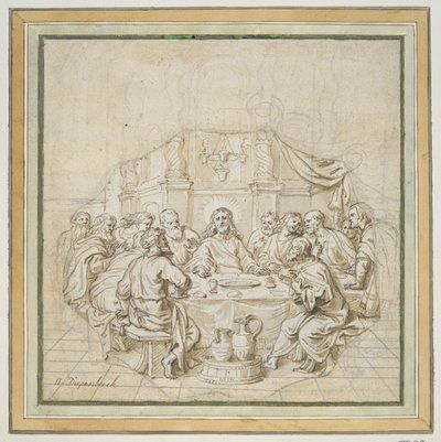 Het Laatste Avondmaal door Abraham van Diepenbeeck